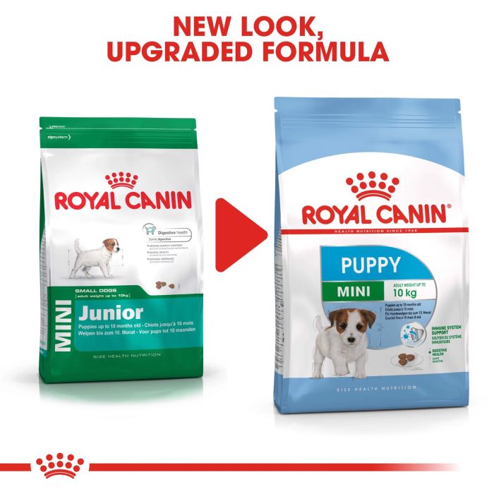 Thức ăn cho chó Royal Canin Mini chứa hàm lượng protein tiêu hóa cao giúp bảo vệ hệ tiêu hóa (Nguồn: Internet)