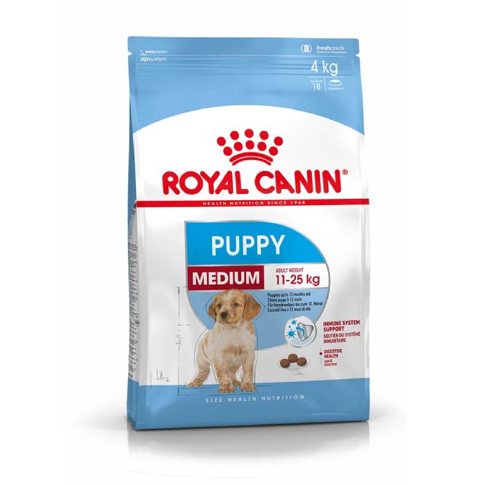 Sản phẩm thức ăn cho chó Royal Canin Puppy là loại thức ăn cho chó con được rất nhiều người ưa chuộng sử dụng (Nguồn: Internet)